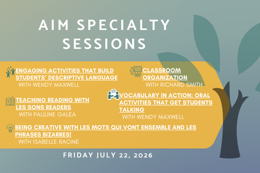 AIM Virtual Summer Institute 2026 - AIM Specialty Sessions