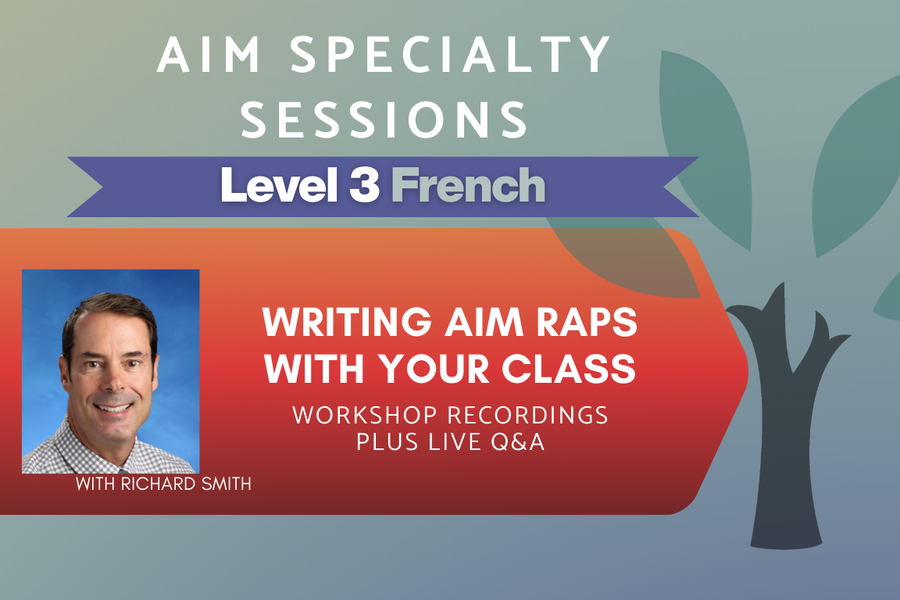 Writing AIM Raps - Level 3 - On-Demand Workshop Series (Asynchronous + Live Q&A)