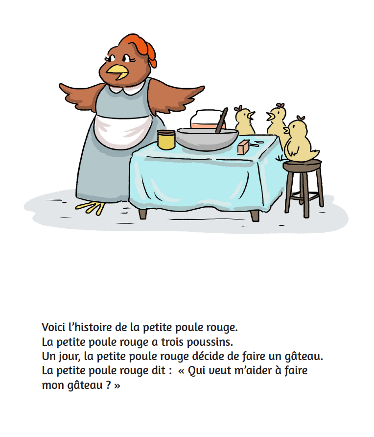 La petite poule rouge - Reader (minimum of 6)