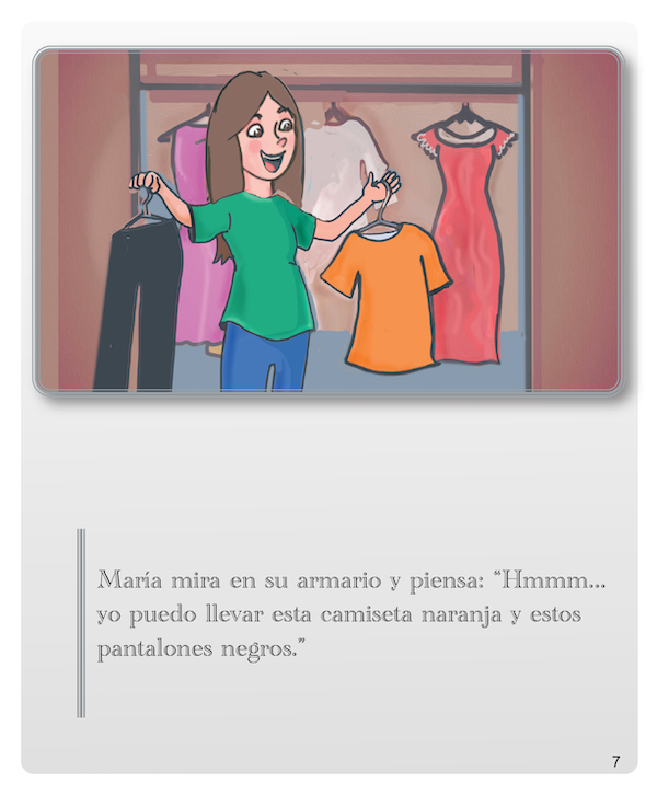 La ropa de María - Reader
