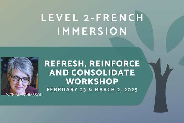 AIM Virtual Winter Institute 2025 - Level 2 - Refresh, Reinforce and Consolidate - French Immersion (K-2)