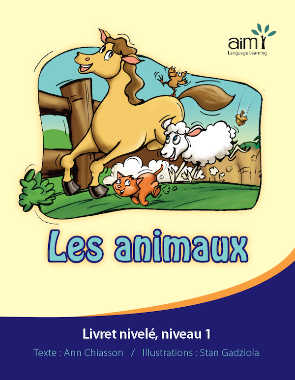 Les animaux - Little Reader (minimum of 6) / Les animaux - petit livret (minimum de 6)